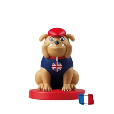 Afbeelding van FABA Figuurtje met geluid het is weg, Happy English muziek, liedjes en geluiden speelgoed, educatieve inhoud, Franse versie, kinderen voor alle leeftijden