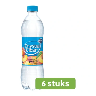 Afbeelding van Crystal Clear Peach (6 x 500 ml)