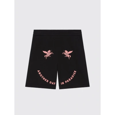 Afbeelding van Relaxed Fit Casual Shorts with Graphic Print and Elasticated Waistband