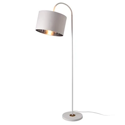 Afbeelding van Vloerlamp staande lamp 173 cm Toledo E27 wit