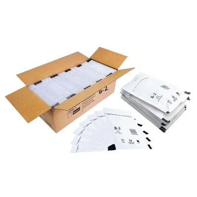 Afbeelding van Trifoo 200 enveloppen luchtkussenenveloppen, zelfklevend, B2 (135 x 225 mm), wit, zelfklevende sluiting, stuks