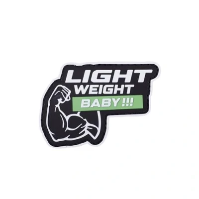 Afbeelding van Elitex training patch van rubber met klittenbandsluiting, lichtgewicht baby, voor rugzakken en vesten, cross sportschool