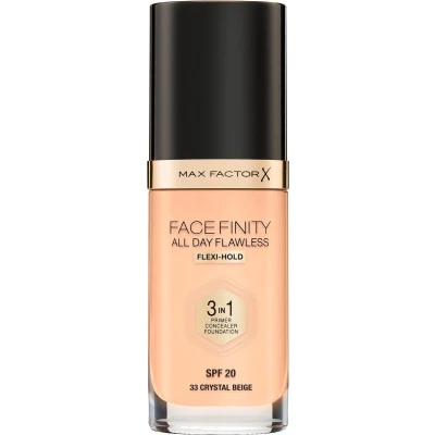 Afbeelding van Max Factor Facefinity 3 in 1 Foundation 33 Crystal Beige