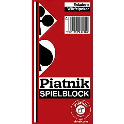 Afbeelding van Piatnik 2963 Escalero Yatzee blok 10 stuks