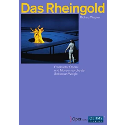 Afbeelding van Chor Der Oper Frankfurt, Frankfurter Opern Und Museumorchester, Sebastian Weigle Wagner: Das Rheingold (2 DVD)