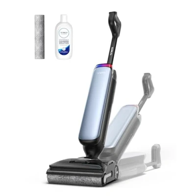 Afbeelding van Tineco Floor One S9 Artist nat droog stofzuiger, 22kPa, 360 SmoothDrive, anti klit, zelfreinigend, 50 minuten werktijd, reinigen met dubbele rand, 180 Lay Flat, Flashdry bij 85C