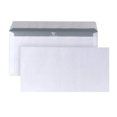 Afbeelding van POSTHORN envelop Din lang (110 x 220 mm) zelfklevend wit 80g 1000 stuks