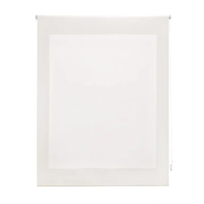 Afbeelding van Uniestor Glad Rolgordijn Doorschijnend 6x140x175 cm Gebroken wit