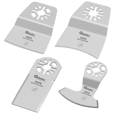 Afbeelding van Qblades UN94 multitool set Kit en Lijm 4 delig (Universeel)