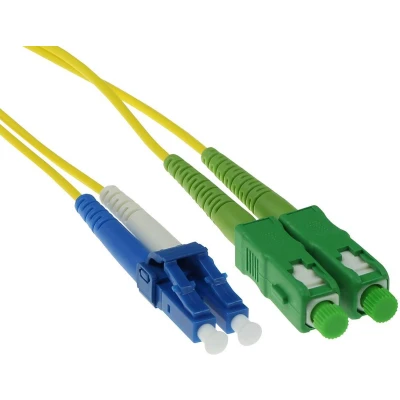 Afbeelding van ACT RL8800 Glasvezel Patchkabel Duplex LSZH Singlemode SC/ACP LC/UPC 9/125µm OS2 50 cm