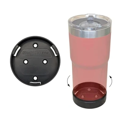 Afbeelding van StealthMounts Houder voor Packout Tumbler Compatibel met 591ml &amp; 887ml Milwaukee Tumblers 1 zwarte bekerhouder inbegrepen Gemaakt in het Verenigd Koninkrijk