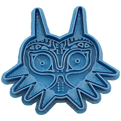 Afbeelding van Cuticuter Majora&#039;S Mask The Legend of Zelda koekjessnijder, blauw, 8 x 7 1,5 cm