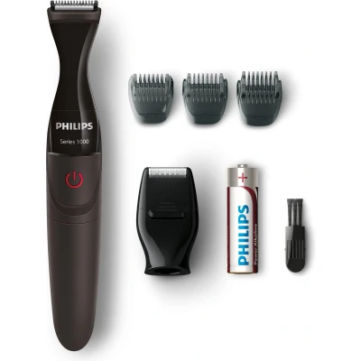 Afbeelding van Philips MG1100/16 Multigroom Series 1000 Elektrisch scheerapparaat, Maat: One Size, Schwarz