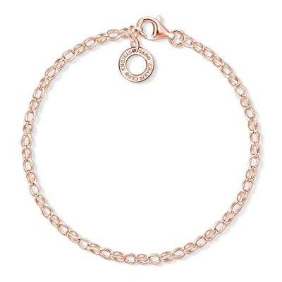 Afbeelding van Thomas Sabo Damesarmband 925 sterling zilver, 750 roségoud verguld, X0243 415 40