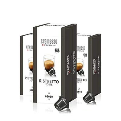 Afbeelding van Cremesso Ristretto Forte, 16 capsules, verpakking van 6 stuks