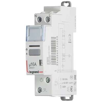 Afbeelding van Legrand impulsrelais 1p 16a spoelspanning 230vac ga 412400