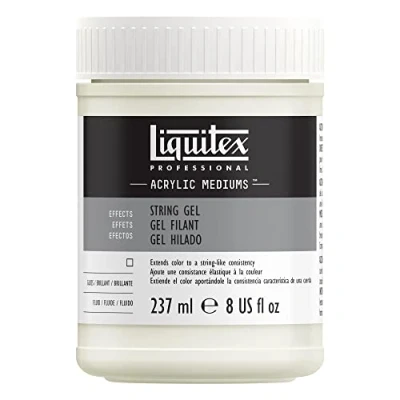 Afbeelding van Liquitex 8870515 Professionele anti scheurgel stringgel voor acrylverf, honingachtige consistentie, verbetert de transparantie en kleurdiepte van acrylverf pot 237ml