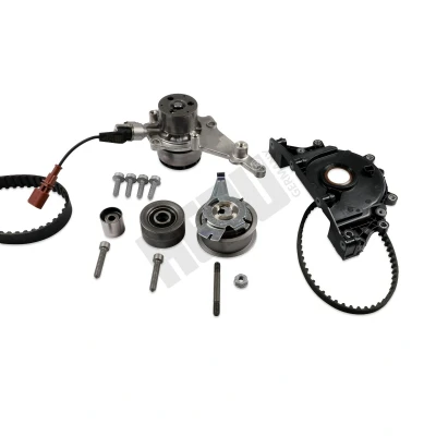 Afbeelding van Waterpomp + distributieriem set HEPU PK55021