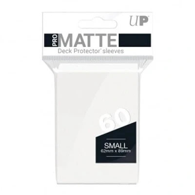 Afbeelding van Ultra Pro 84022 UP Matte Kleine Sleeves, Wit, 62x89