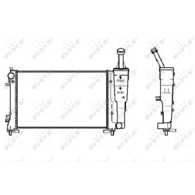 Afbeelding van Radiateur NRF 53247A