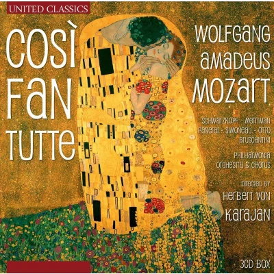 Afbeelding van Mozart Cosi Fan Tutte 3 Cd (Aug13)