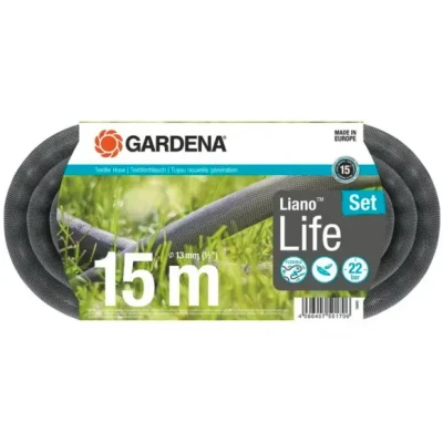 Afbeelding van Gardena Textielslang Liano™ Life 15 m Set
