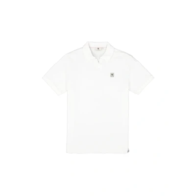 Afbeelding van GARCIA Polo Logo Wit M