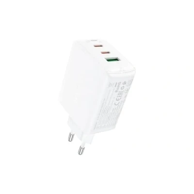 Afbeelding van Acefast A41 Wall Charger, 2 x USB C + USB, GaN 65 W (wit)