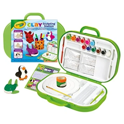 Afbeelding van Crayola Creëer &amp; Modelleer met Klei, Creatieve Activiteit en Geschenk voor Kinderen, vanaf 6 jaar