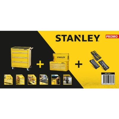 Afbeelding van Stanley Gereedschapskar + Gereedschapskoffer