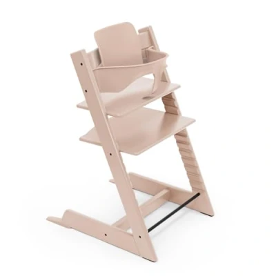Afbeelding van Stokke Tripp Trapp Chair with Baby Set Bundle Serene Pink
