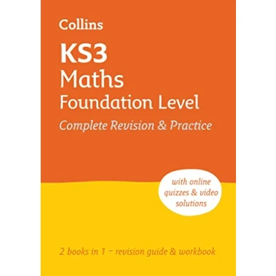 Afbeelding van KS3 Maths Foundation Level All in One Complete Revision and Practice: Ideal for Years 7, 8 9