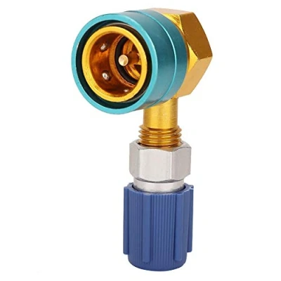 Afbeelding van Auto Airconditioning Adapter VOBOR R1234YF naar R134A Low Side Snelkoppeling Connector Fitting