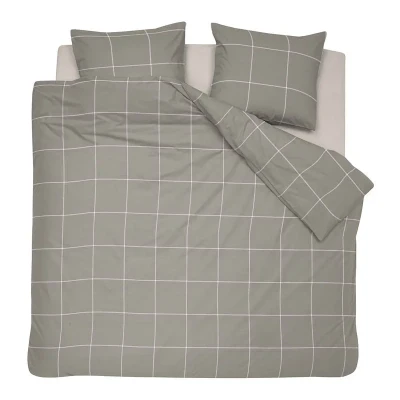 Afbeelding van Dekbedovertrek Robyn Taupe 200 x 200/220