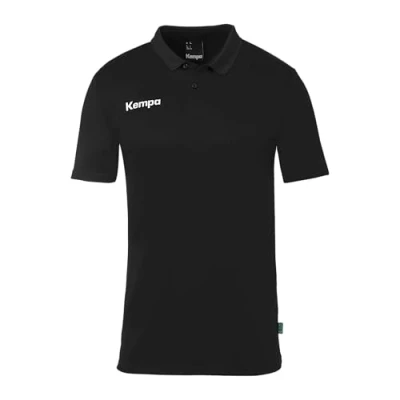 Afbeelding van Kempa POLY Poloshirt, Maat: 3XL, Schwarz