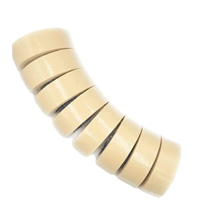 Afbeelding van ACIT, Schilderstape, schildersplakband, verftape, in een voordelige verpakking, ideaal voor carrosserie en schilderwerken, masking tape (8 rollen 38 mm)