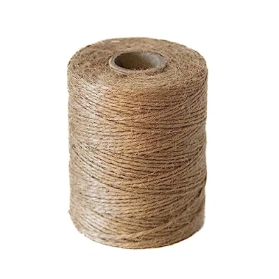Afbeelding van Chinchilla® jute garen ca. 1,2 mm Ø natuurlijk gekleurd 250 m spoelen bindtouw, sierkoord, koord perfect voor handwerk, verpakking