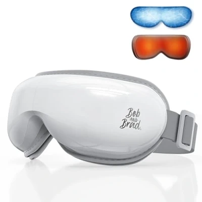 Afbeelding van Bob and Brad Eyeoasis 3 Oogmassageapparaat met Warmte en Koeling, Compressie Muziek, Oplaadbaar Oogmassager Eye Massager voor Verlichting van Vermoeide Ogen, Cadeaus Vrouwen Mannen