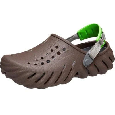 Afbeelding van Crocs X (Echo) Clog 207937, Mule, uniseks, volwassenen, 0, Sandstorm Coffe Multi, 37 EU