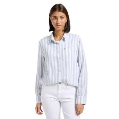 Afbeelding van Lee ALL Purpose Overhemdblouse, Dames, Maat: 44/46, Concrete awning