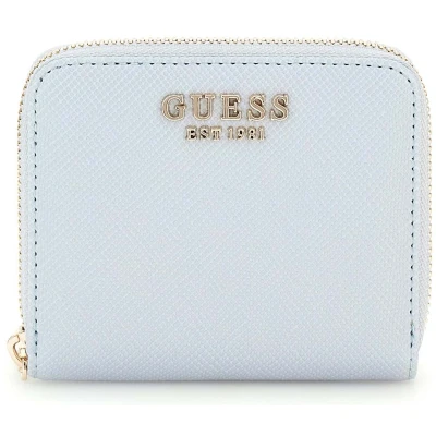 Afbeelding van GUESS Laurel II SLG Small Zip Around Wallet S Misty Blue