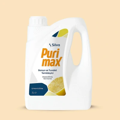 Afbeelding van Silva Purimax Badkamer en Toiletreiniger 3L Fosfaatvrij