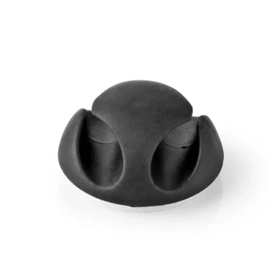 Afbeelding van Kabelmanagement Kabelclip Click &amp; Go 6 Stuks Aantal slots: 2 Nedis