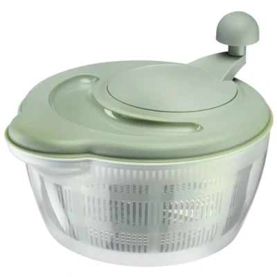 Afbeelding van Westmark Slacentrifuge, inhoud: 5 l, ø 26 cm, kunststof, BPA vrij, Fortuna, kleur: doorzichtig/groen, 2432224M
