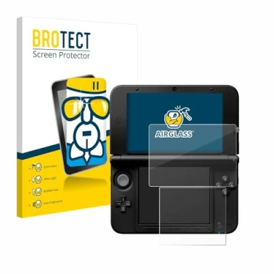 Afbeelding van BROTECT Glas Screen Protector voor Nintendo 3DS XL SPM7800 Schermbeschermer [9H Hardheid, Beschermglas Folie niet Gehard Glas]