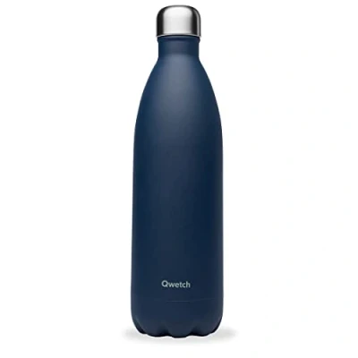 Afbeelding van Thermosfles 1 l blauw Garnite Qwetch