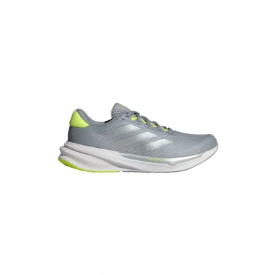 Afbeelding van adidas Performance Supernova Stride Hardloopschoenen voor op de weg, Dames, Maat: 36, Halo silver metallic lucid lemon Textiel/ synthetisch