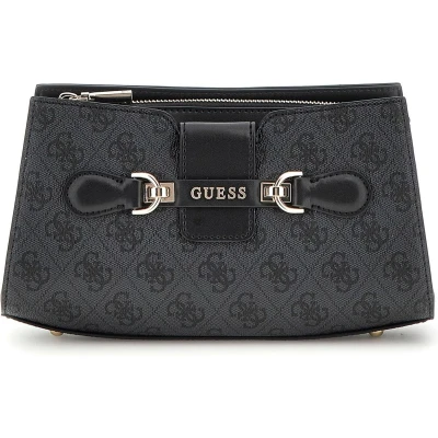 Afbeelding van Guess Nolana crossbody tas coal logo