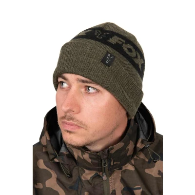 Afbeelding van Fox Collection Beanie Vismuts Green/Black