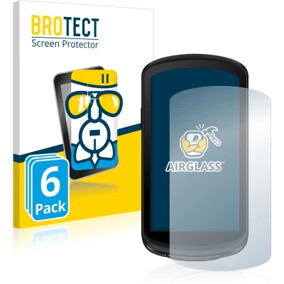 Afbeelding van BROTECT Glas Screen Protector voor Garmin Edge 1040 Solar (6 Stuks) Schermbeschermer [9H Hardheid, Beschermglas Folie niet Gehard Glas]